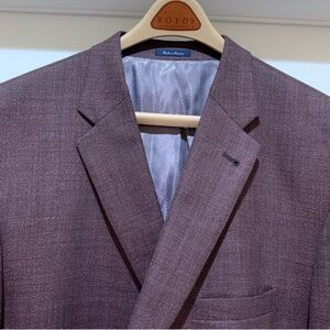 Turnbury EC Brown Purplish beautiful color 50 L Classic Fit 2 Button front